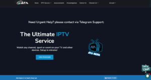 ata media iptv website