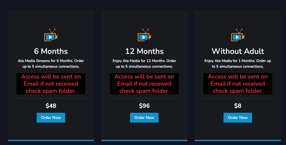 ata media subscriptions