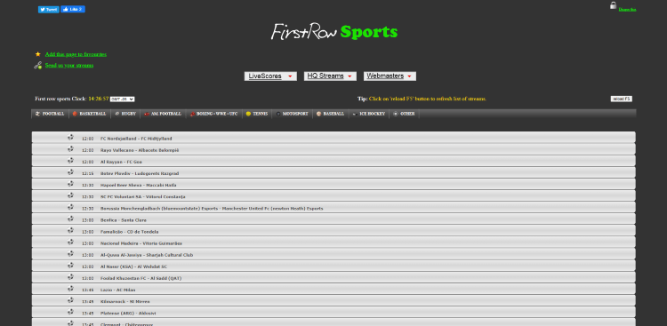 firstrowsports website