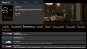 distrotv live tv