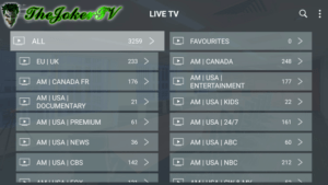 joker iptv channels