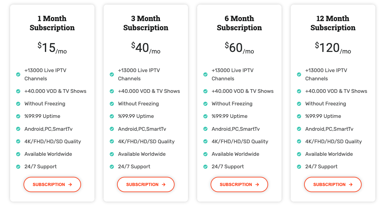 Pricing