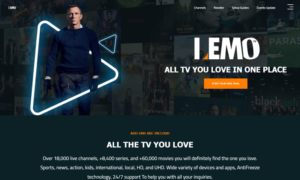 lemotv iptv website