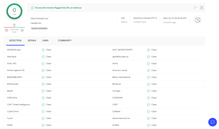 Is Nasa IPTV Safe?