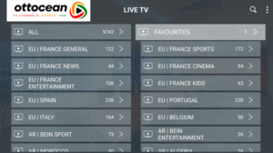 ocean iptv channels