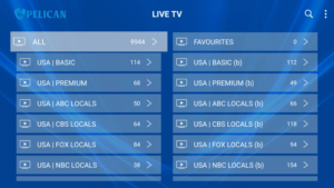 pelican hosting iptv channels