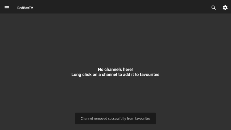 That's it! You can now add/remove channels from Favorites within this IPTV app.