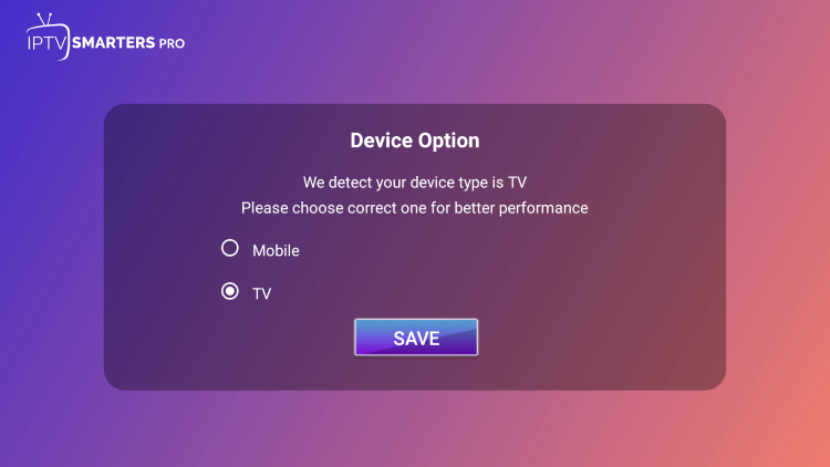 Pair Samsung TV Plus APK with IPTV Smarters