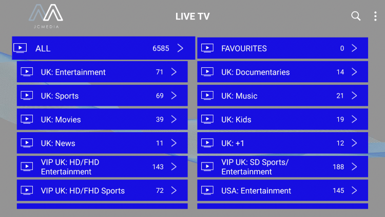 As mentioned previously, Sportz TV provides over 6,000 live channels starting at $9.95/month with their standard plan.