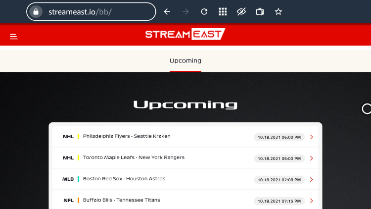 free sports streaming websites provide options for any sport