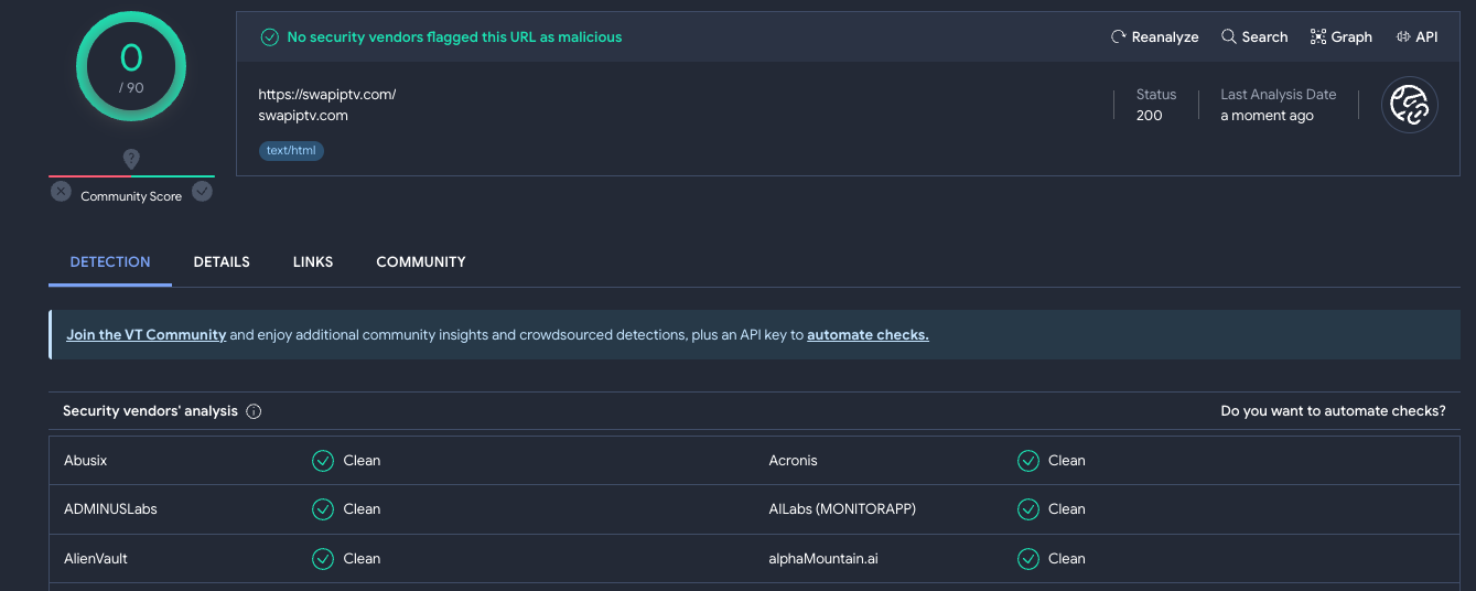 Is Swap IPTV Safe?