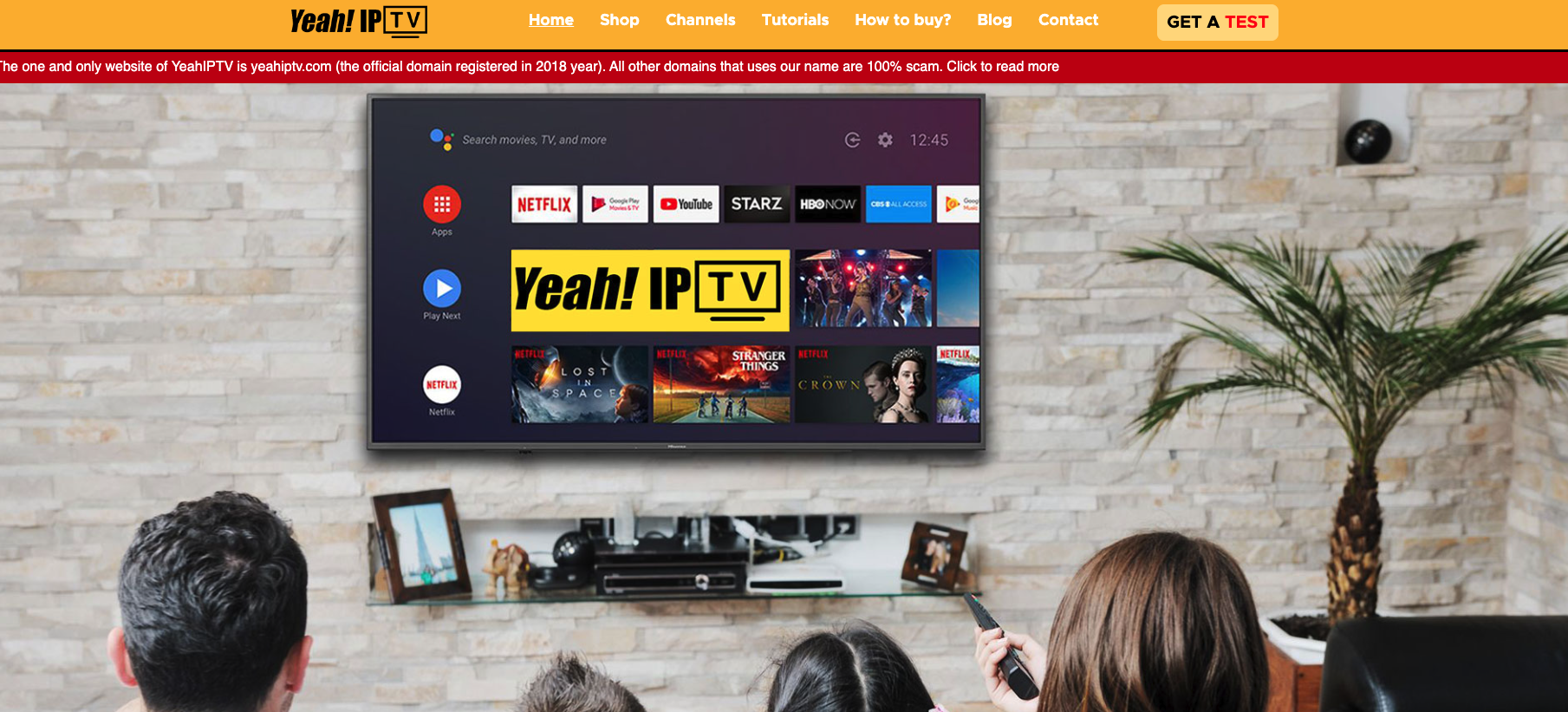 yeahiptv website